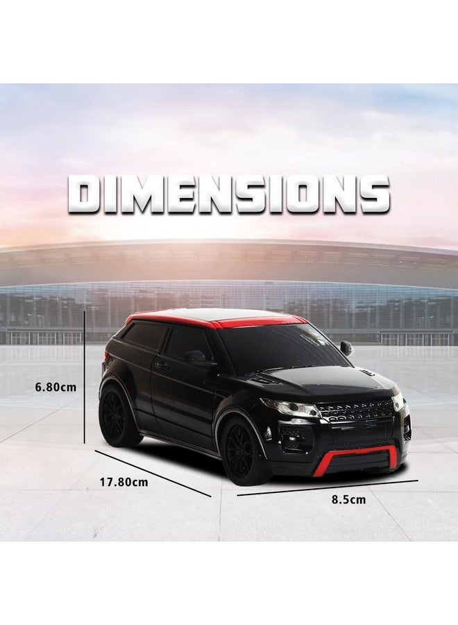 ويمبلي سيارة ويمبلي للتحكم عن بعد قابلة لإعادة الشحن، ألعاب أطفال، سيارة سباق عالية السرعة بمقياس 1:24، سيارة تحكم عن بعد للأطفال - أسود وأحمر - Image 3