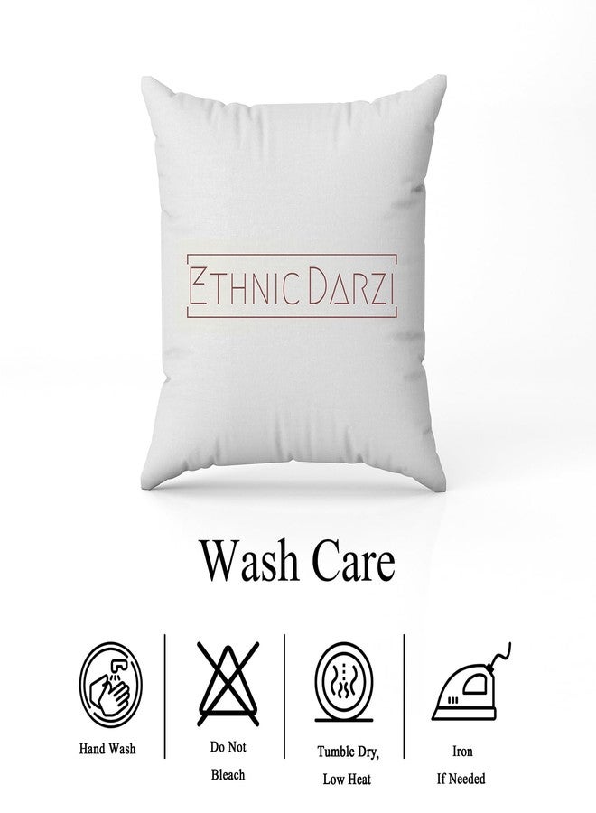 Ethnic Darzi Rakhi Combo Gift Set - 2 Kids Rakhis with Raksha Bandhan Printed Cushion - Gift for Kids | Rakhi with Pillow for Raksha Bandhan, RKCUS-49 - Image 3