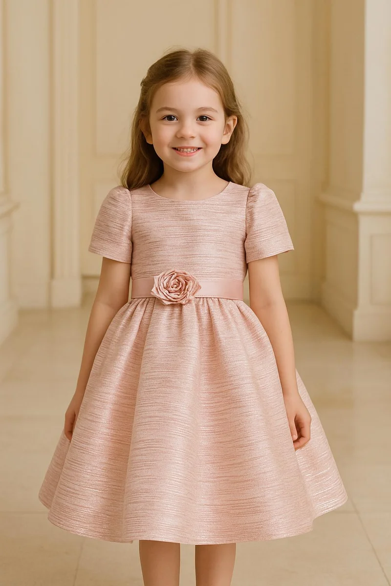 فيا بامبينو Lovely Pink Dress 5222