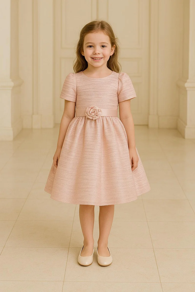 فيا بامبينو Lovely Pink Dress 5222