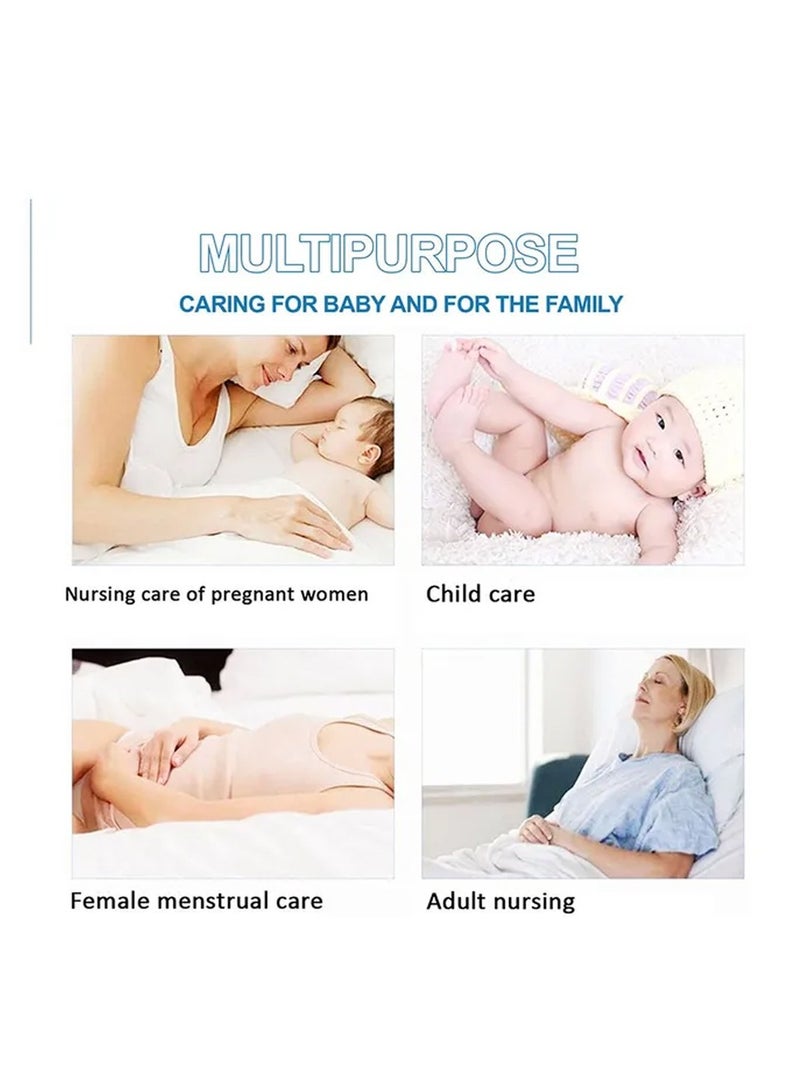 A TO Z A to Z - Disposable Changing Mat size (45cm x 60cm) Large- Premium Quality for Baby Soft Ultra Absorbent Waterproof - Pack of 125 - White - Image 4