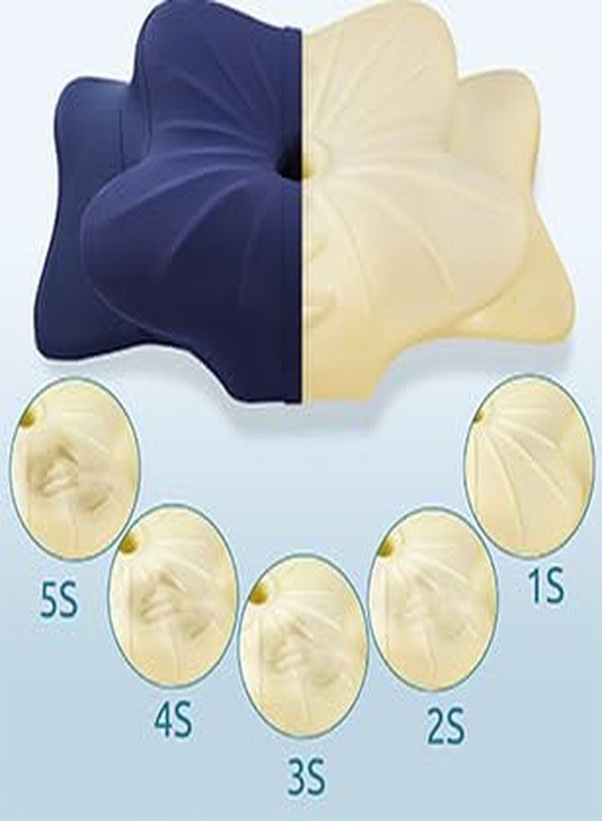 DONAMA Cervical Pillow for Neck and Shoulder,Contour Memory Foam Pillow,Ergonomic Neck Support Pillow for Side Back Stomach Sleepers with Pillowcase-King Size - Image 4