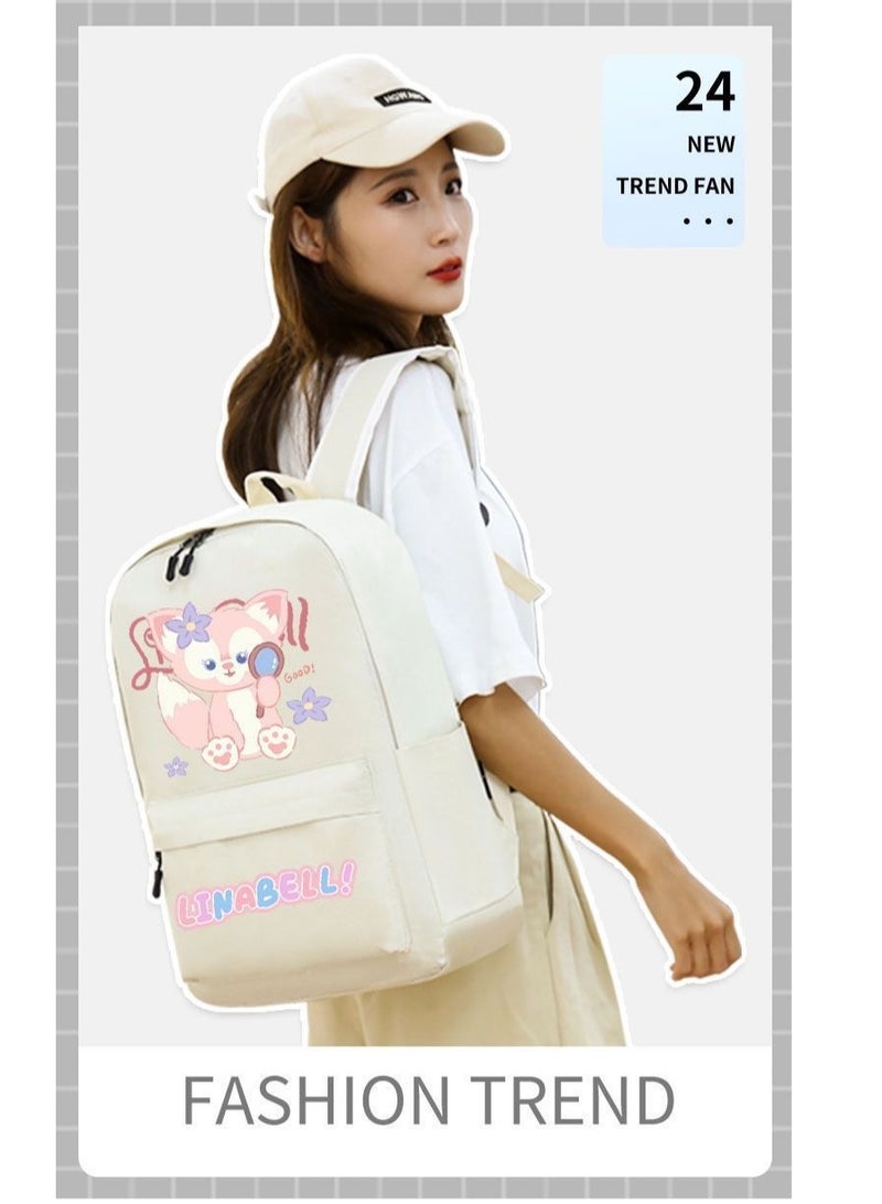 general 14-Piece Cartoon Lina Bell Backpack Set - Image 4