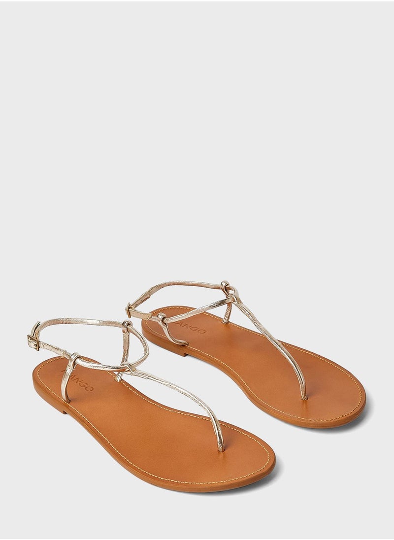 MANGO - Formen Buckle Sandals - Image 1