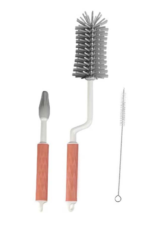 Dr.isla Baby Bottle Cleaning Brush BY17 - Pink - Image 1