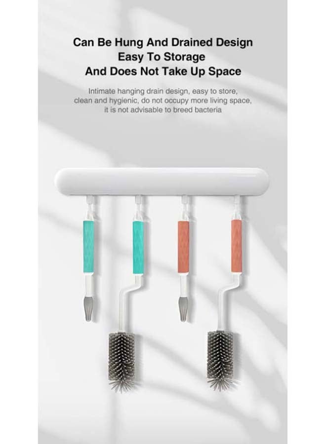 Dr.isla Baby Bottle Cleaning Brush BY17 - Pink - Image 2