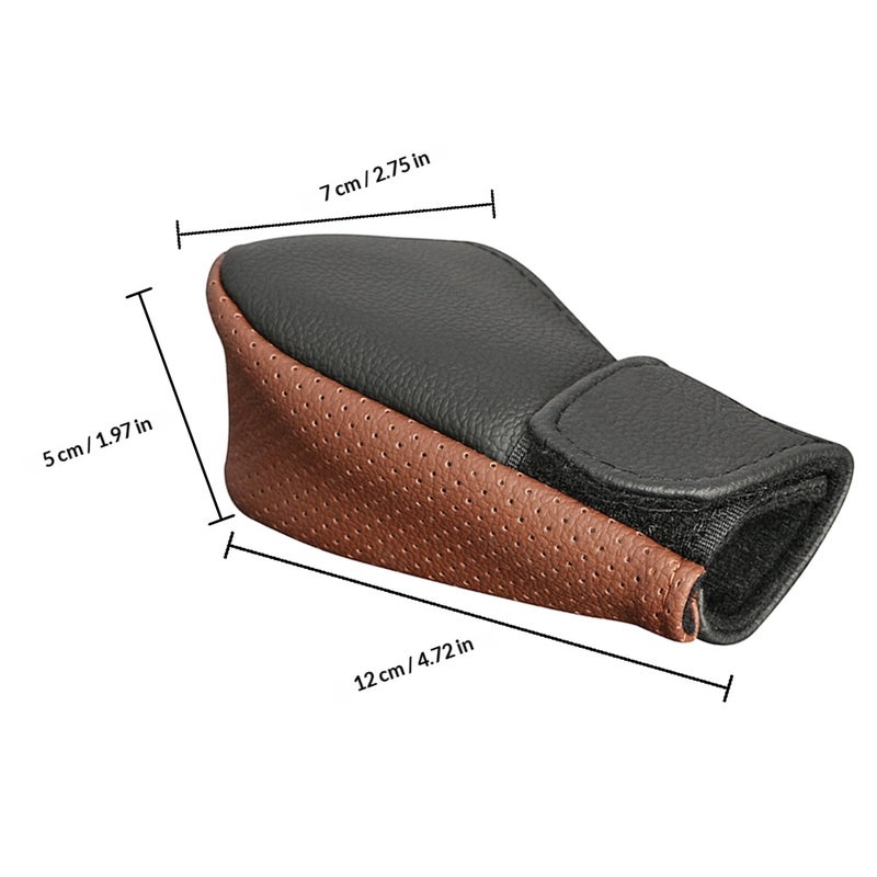 Universal Car Gear Shift Cover Vehicle Interior Decoration Automotive Shifter Knob Cover Stick Shift Cover Vehicle Accessory - Image 2