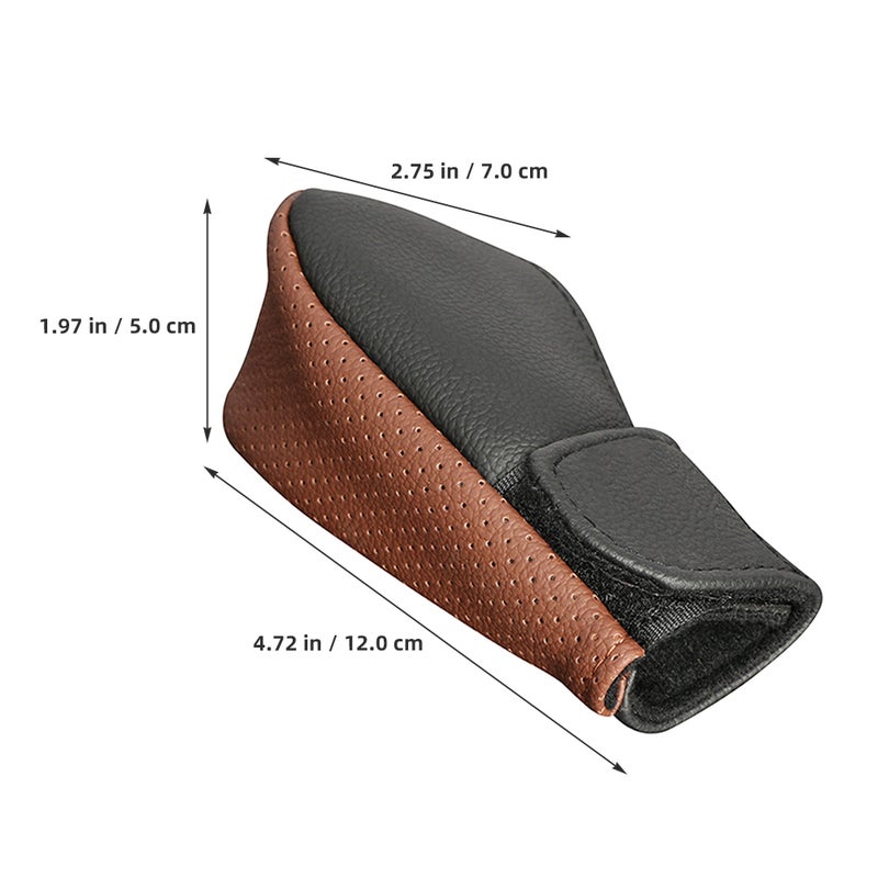Universal Car Gear Shift Cover Vehicle Interior Decoration Automotive Shifter Knob Cover Stick Shift Cover Vehicle Accessory - Image 3