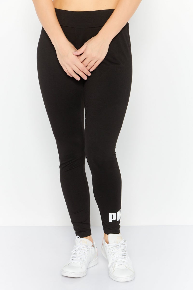 PUMA  leggings رياضية نسائية مناسبة للتدريب، سوداء - Image 1