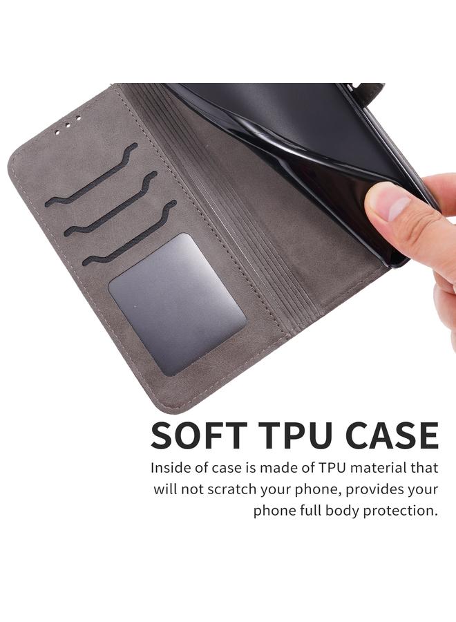 erorex Case For Sony Xperia 5 V Embossed Happy Cat Pattern Flip Leather Phone Case - Image 5