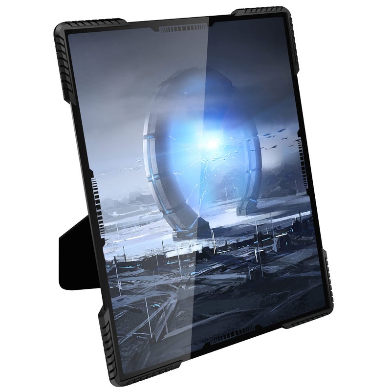 Bluesun Black 8x10 Picture Frame  10x8 Home Decoration Frame  8?10 glass picture frame can be Vertical and Horizontal  Matted for wall and tabletop Decor (8x10  Black) - Image 1