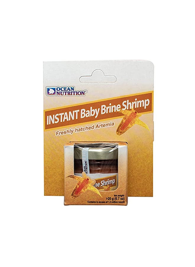 OCEAN NUTRITION Ocean Nutrition Instant Baby Brine Shrimp 0.7-Ounces (20 Grams) Jar