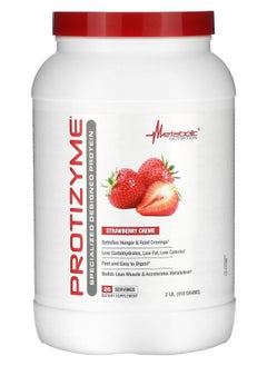 Protizyme Specialized Designed Protein Strawberry Creme 2 lb (910 g)