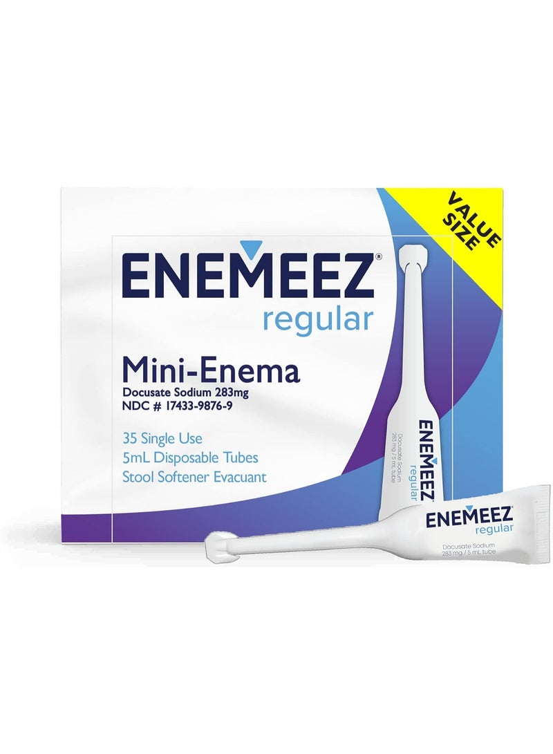 Enemeez 283mg Docusate Sodium Mini Enemas/Stool Softeners - Constipation Relief for Adults - Image 3