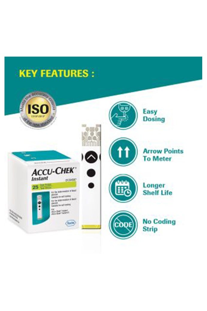 ACCU-CHEK Instant 100-Piece Instant Glucose Test Strips - Image 5