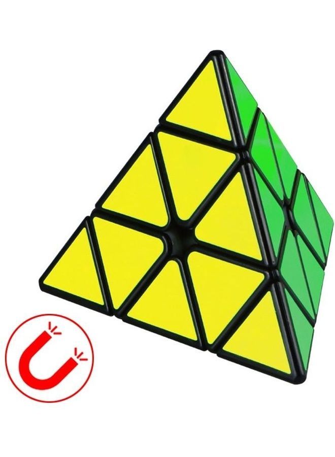 NIBEMINENT QIYI M Series Magnetic Speed Magic Pyramid Cube Puzzle Toy - Image 1