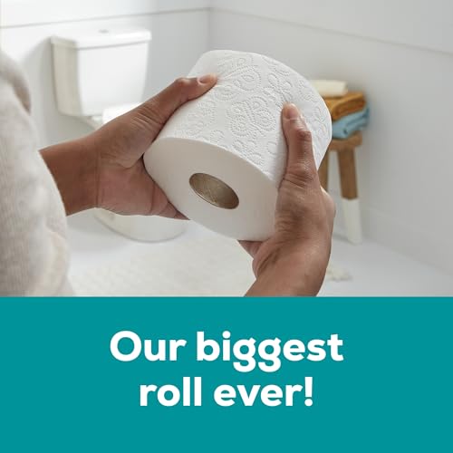 Angel Soft Toilet Paper, 6 Super Mega Rolls = 36 Regular Rolls, Soft and Strong Toilet Tissue - Image 2