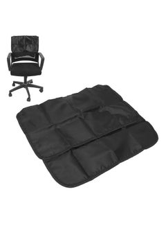 Ymiko Salon Chair Covers, Hair Salon Chair Back Prevent Dirt Salon Chair Protective Cover Chairback Cover For Hair Salon For Wear Blackbarber Chair Back Cover  - Image 1