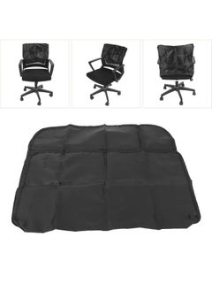 Ymiko Salon Chair Covers, Hair Salon Chair Back Prevent Dirt Salon Chair Protective Cover Chairback Cover For Hair Salon For Wear Blackbarber Chair Back Cover  - Image 4