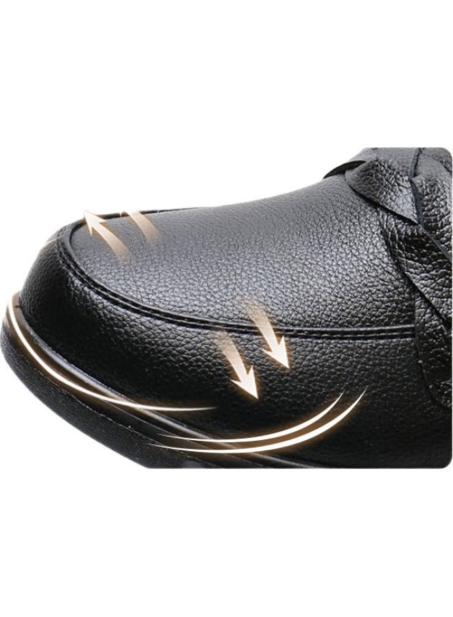Egchi Women'S Shoes For Commuting Middle-Aged And Elderly Casual Single Shoes Nurse Work Shoes Mom Shoes H7518 Black Size 42 - Image 1