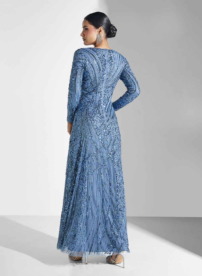 Sequin Embellished Dress