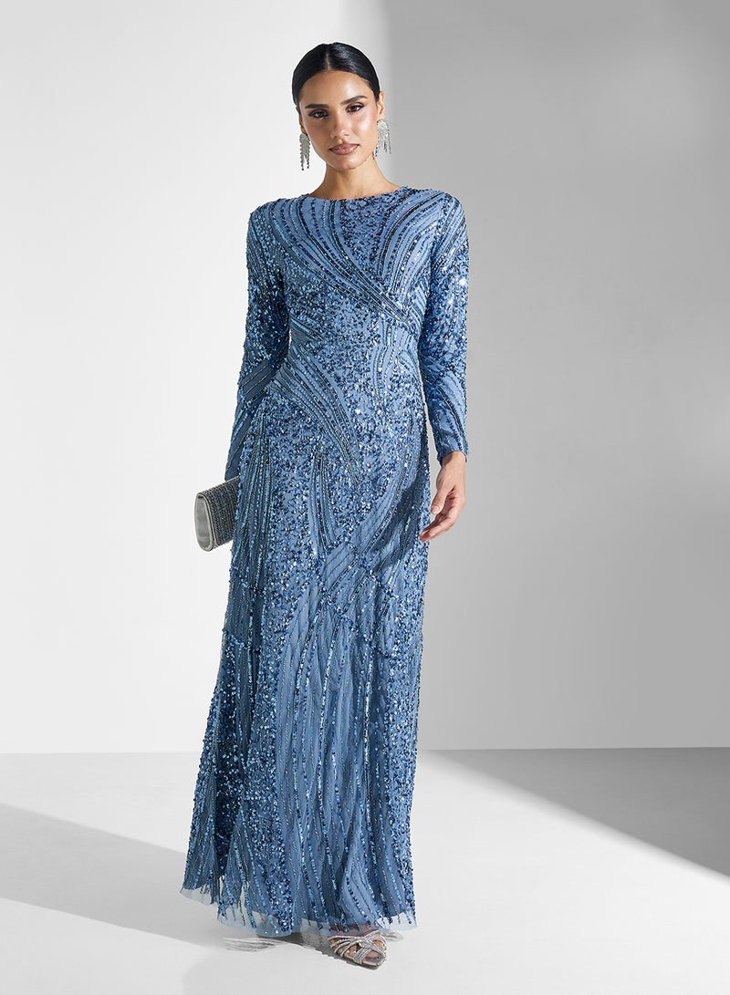 Sequin Embellished Dress
