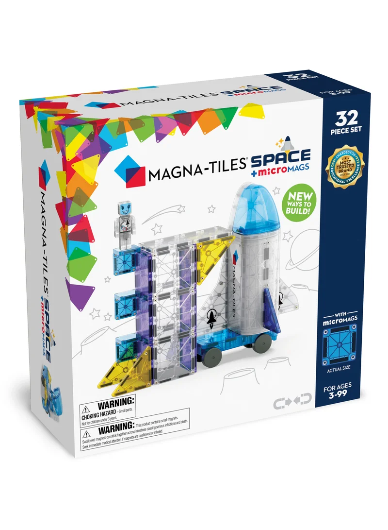 MAGNA-TILES Space 32 Piece Set