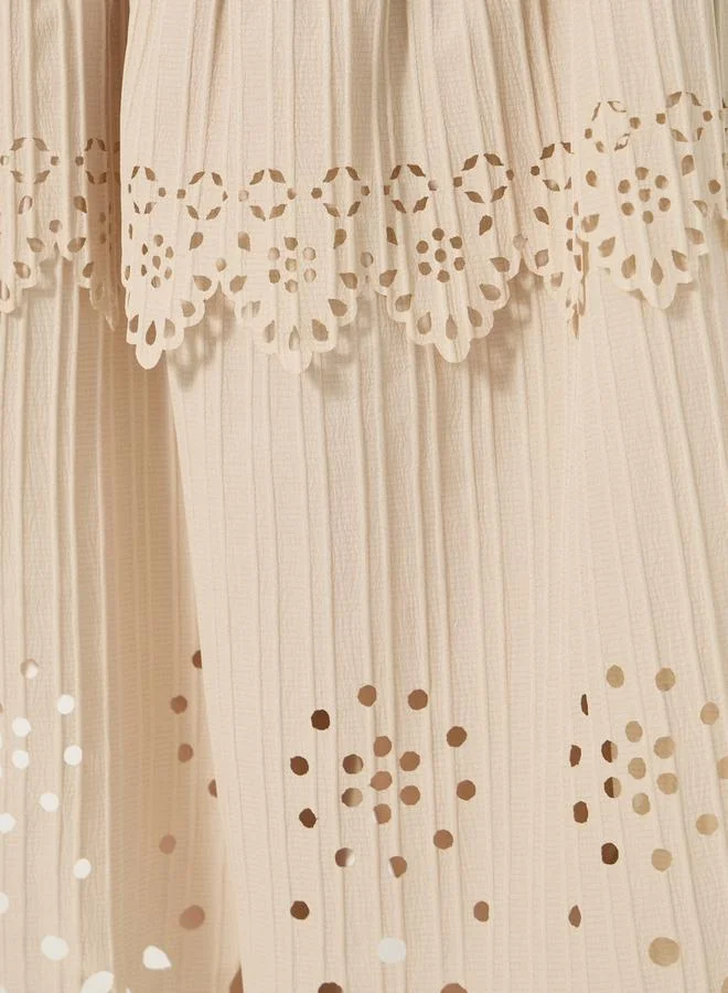Styli Tiered Eyelet Dress