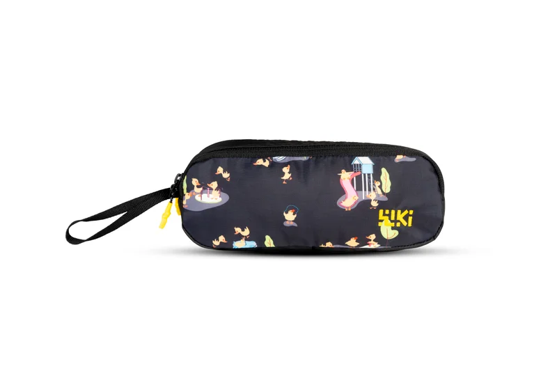 WILDCRAFT Wildcraft Pepo 2 Pencil Pouch : Ducks : Black