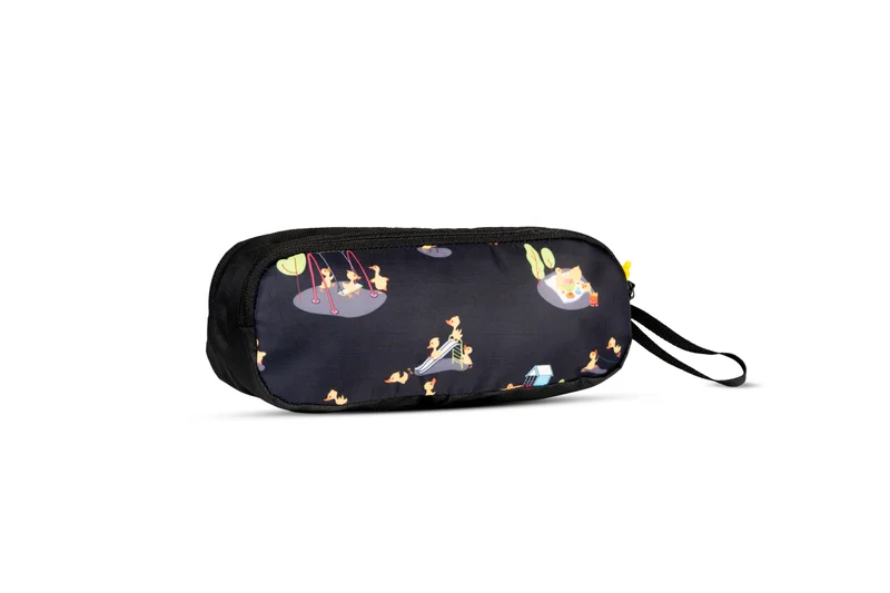 WILDCRAFT Wildcraft Pepo 2 Pencil Pouch : Ducks : Black