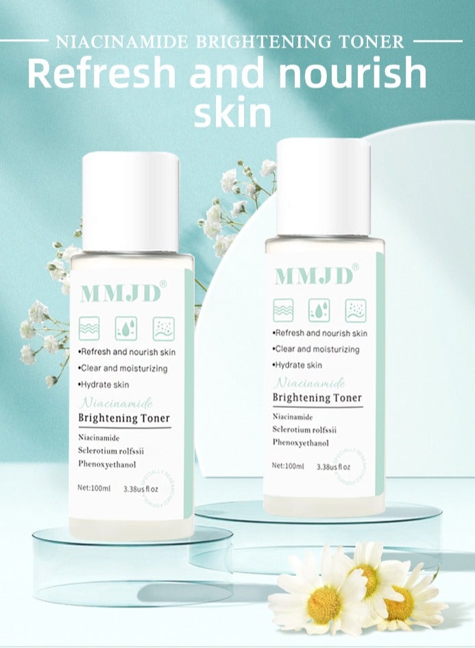 MMJD Hydrating, Moisturizing and Brightening Niacinamide Toner 100ml - Image 2