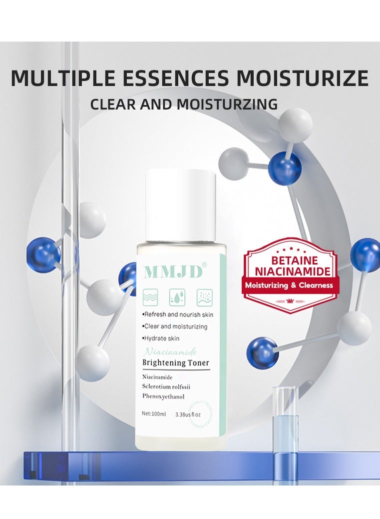 MMJD Hydrating, Moisturizing and Brightening Niacinamide Toner 100ml - Image 3