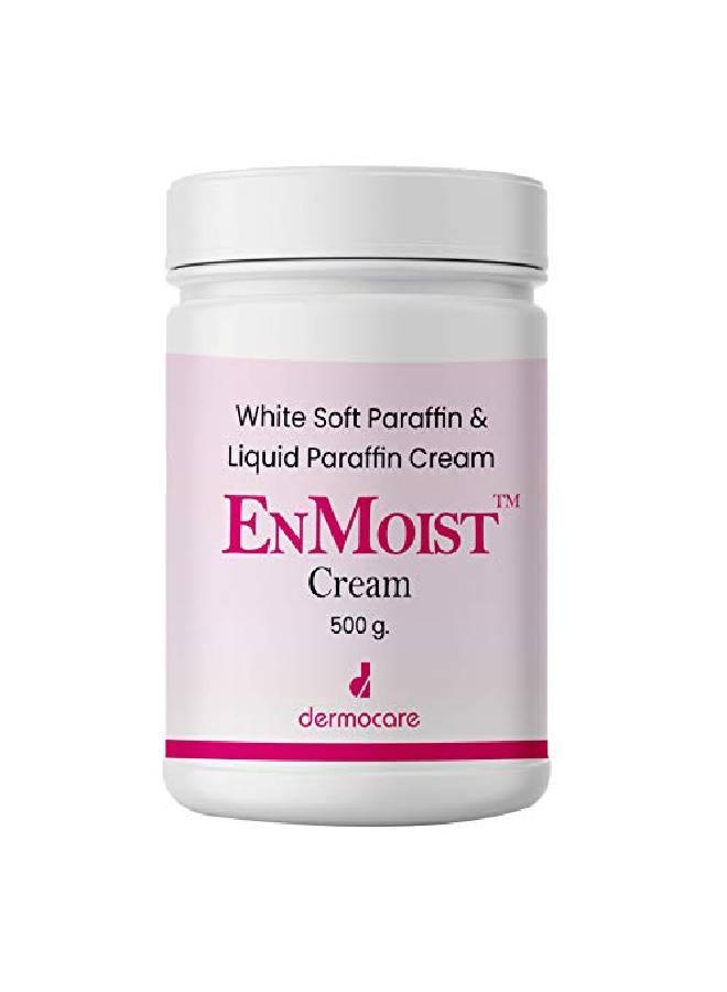 dermocare EnMoist Moisturizing Cream for Dry and All Skin Types (500 grams) - Image 1