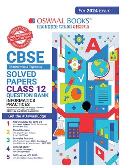 Oswaal CBSE Class 12 Informatics Practices Question Bank 2023-24 Book  - Image 2