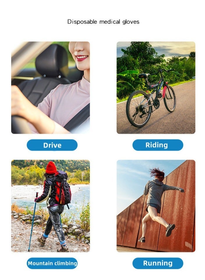 سي ال اس Women's Gloves, Driving Gloves, Non-Slip Sun Protection Summer Uv Protection Long Gloves - Image 3