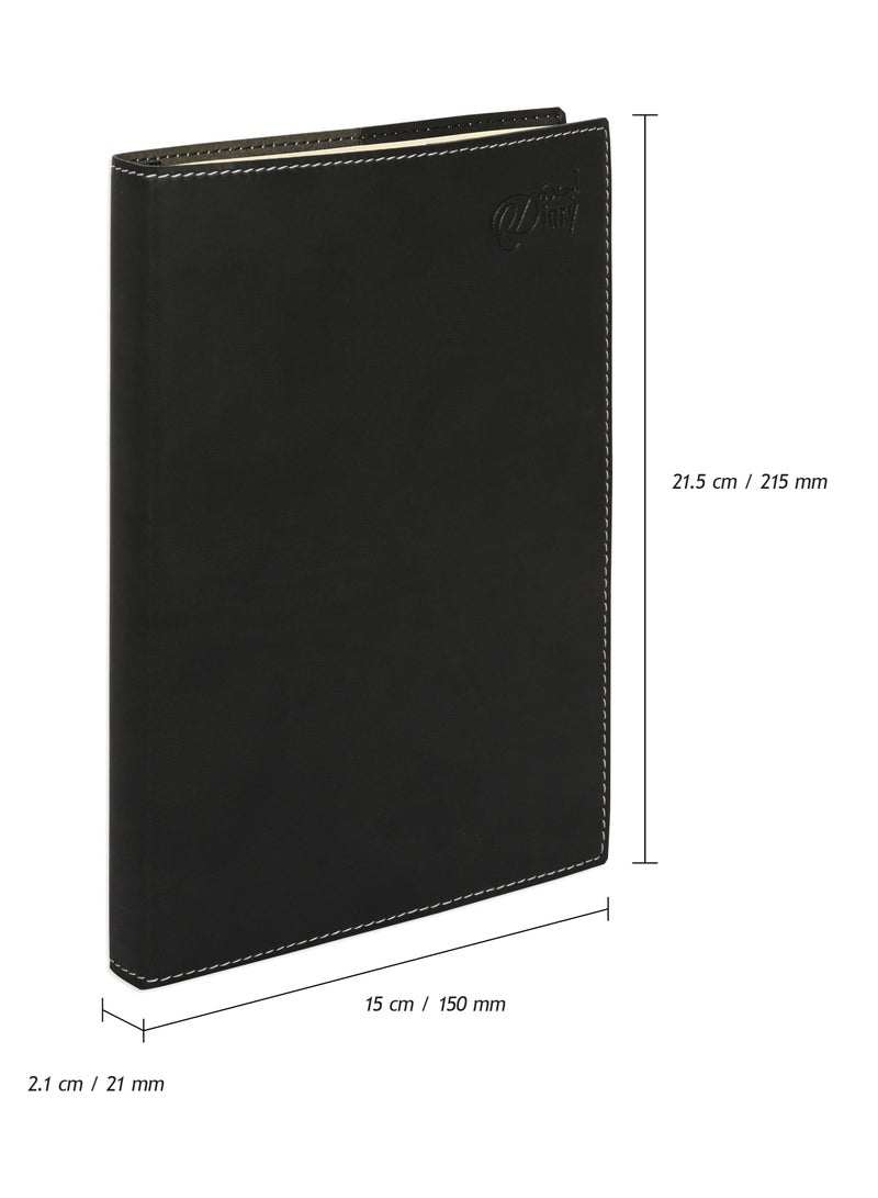 FIS A5 Diary 2025 (Arabic/English) Black - FSDI17AE25BK - Image 4