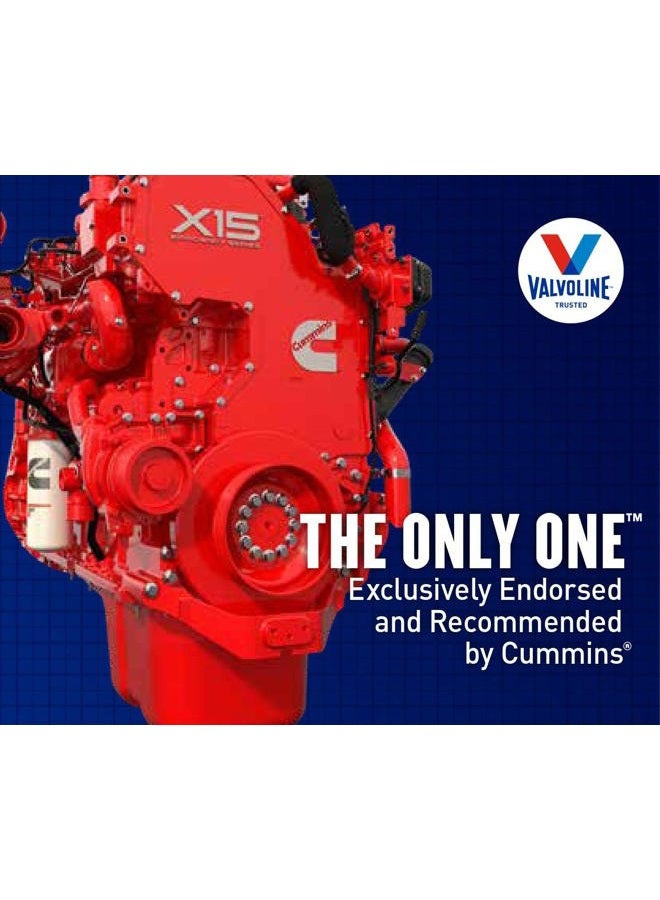 Valvoline زيت محرك ديزل صناعي كامل 5W-40 من بريميوم بلو إكستريم 1 جالون، علبة من 3 - Image 3