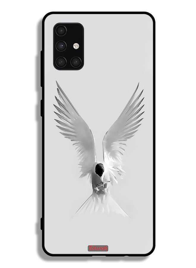 Tolwak Samsung Galaxy A71 4G Protective Case Cover Wings - Image 1