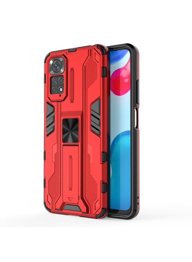 Case For Xiaomi Redmi Note 11 Global / Note 11S Supersonic PC + TPU Phone Case with Holder