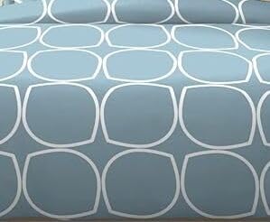 TIB Glace Cotton King Size Bedsheet with 2 Pillow Covers,Bedsheet for Double Bed,90X100 Inches| 140 GSM, Grey Circle Pack of 3 - Image 2