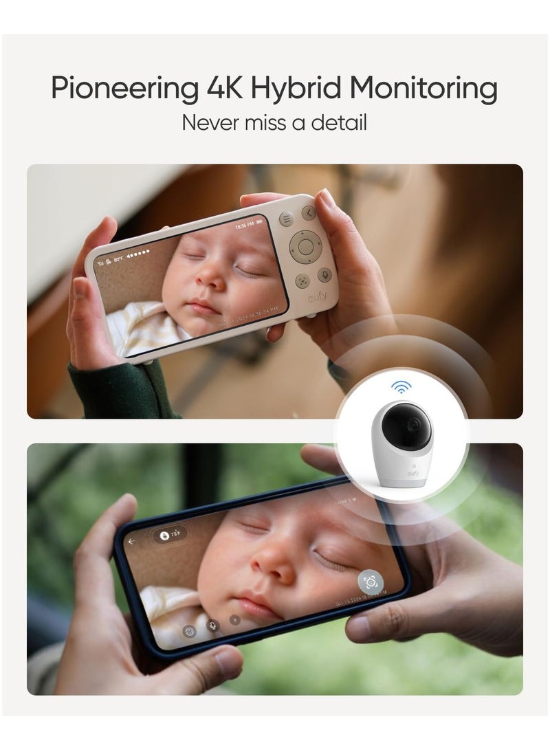 eufy Baby Monitor E21 with 4K Camera - Image 5