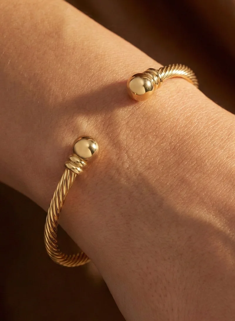 Liu Jo  Liu Jo Celine Gold Bangle - LJ2686 for Women | Best Price UAE
