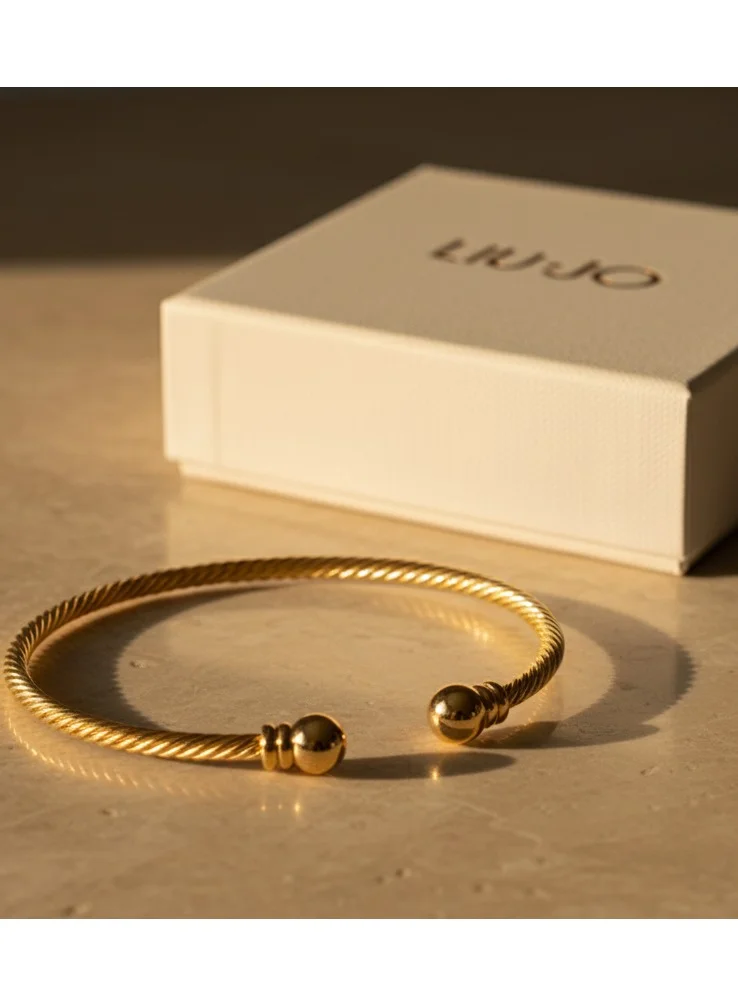 Liu Jo  Liu Jo Celine Gold Bangle - LJ2686 for Women | Best Price UAE