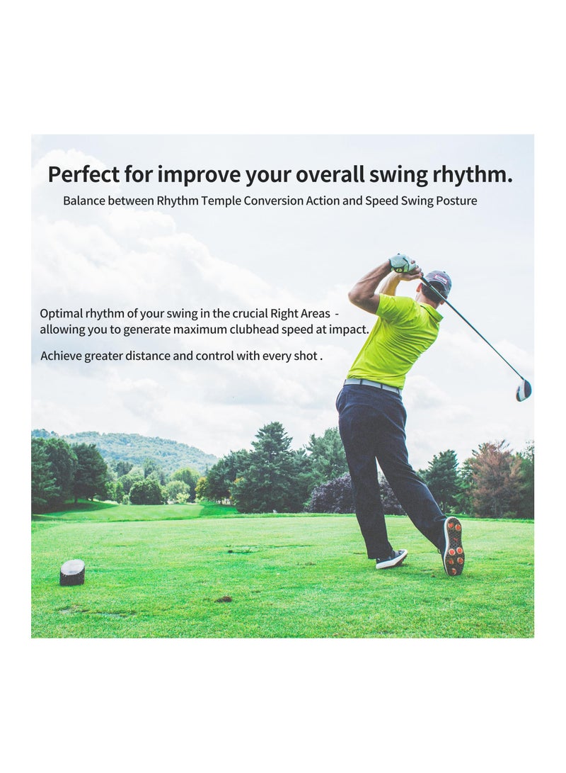Generic Golf Swing Rope Trainer, Golf Swing Training Aid Warm-up Posture Corrector, Golf Swing Practice Rope for golf Beginner Improve Speed Rhythm Golf Rope Trainer Equipment for Golf Lover - Image 5