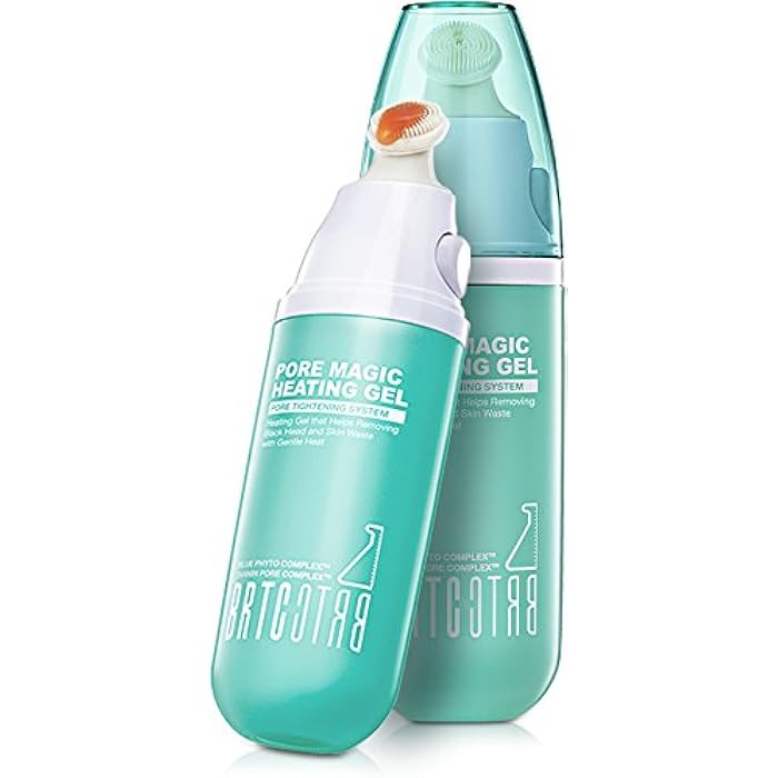 BRTC Pore Magic Heating Gel | Deep Pore Exfoliation and Tightening System | with Silicon Brush | Korean Skincare (35 g / 1.18 oz) - Image 1