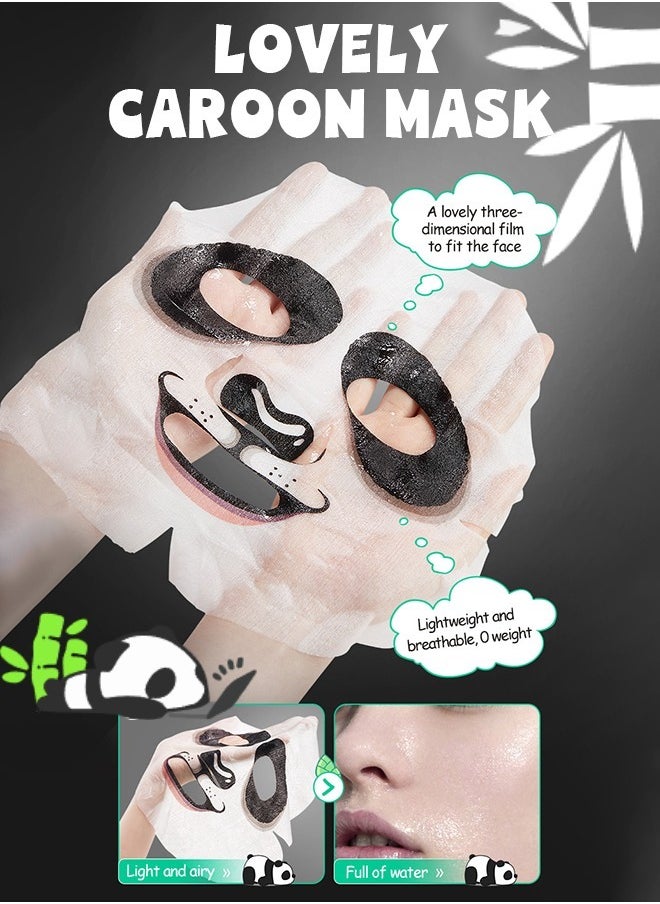 SADOER Animal Character Sheet Masks | Beauty Animal SPA Mask | Nourishing & Moisturizing Effects For All Skin Types | Spa Gifts For Women, Birthday Party Gift For Her,Girls Night,Skincare Party-25 Grams/1PCS  - Image 4