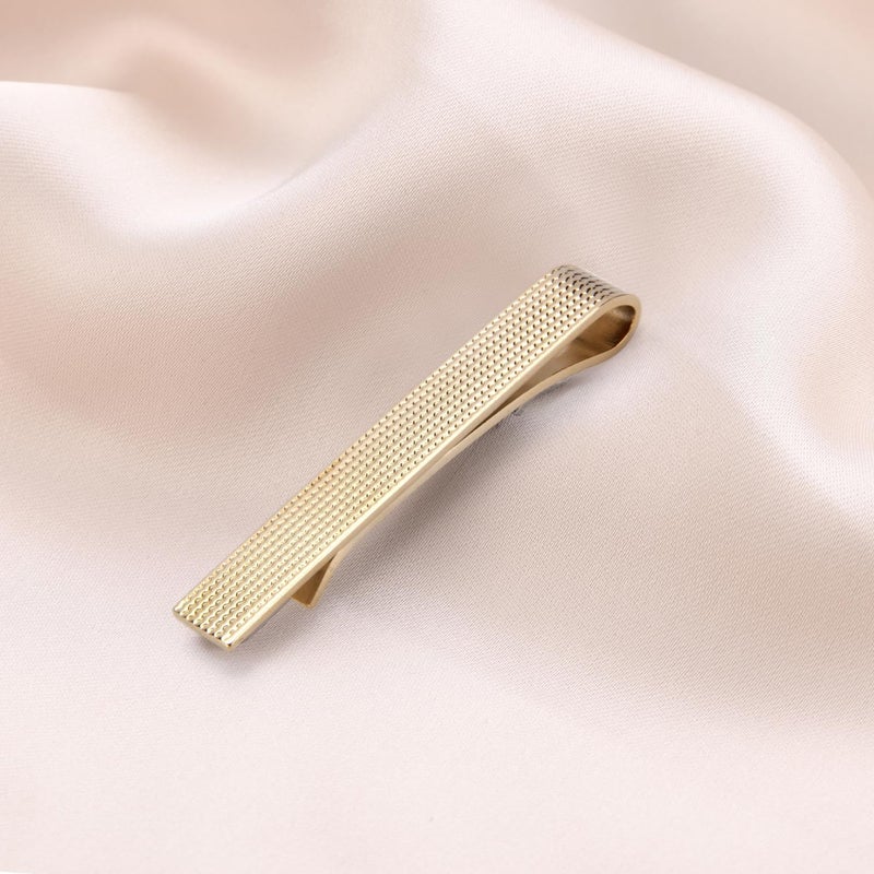 Tie Pin Tie Clip Set of 3 Silver Black Gooden for Men in Gift Box - Image 5