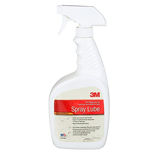 3M High Performance Wire Pulling Cable Lubricant Spray WLS-QT, 1 Bottle, Excellent Cling and Wetting Properties, Gel-Type Liquid - Image 1