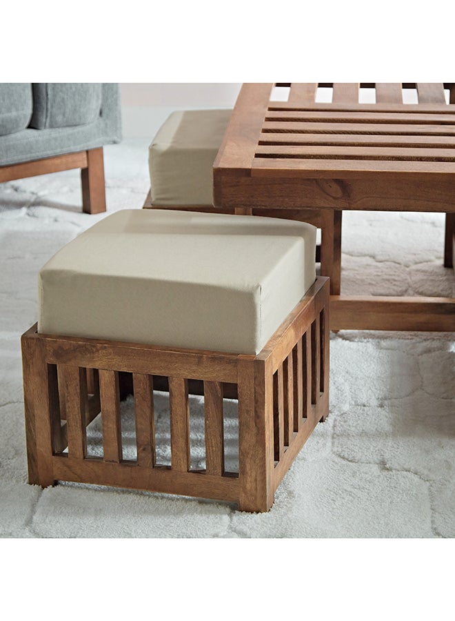 Home Box Vintaj Coffee Table with 4 Stools 88 x 46 x 88 cm - Image 4