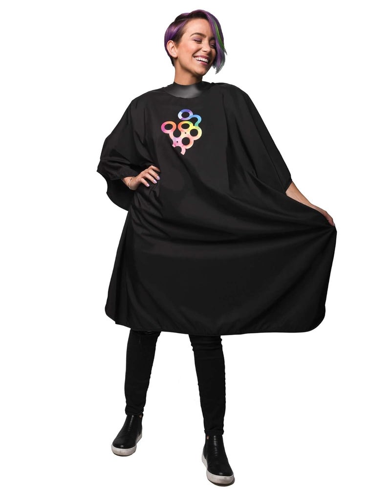 framar Professional Hair Cutting Cape – Hair Cutting Capes For Adults, Salon Cape For Hair Cutting, Capa De Peluqueria Professional, Barber Capes, Haircutting Capes For Adults – Rubberized Collar - Image 1
